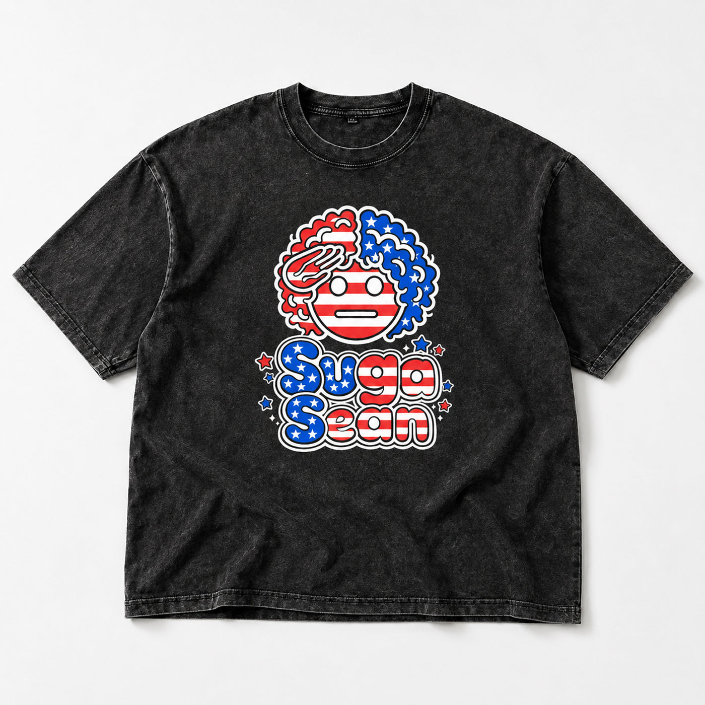 Suga Emogi USA Snow Washed T-Shirt