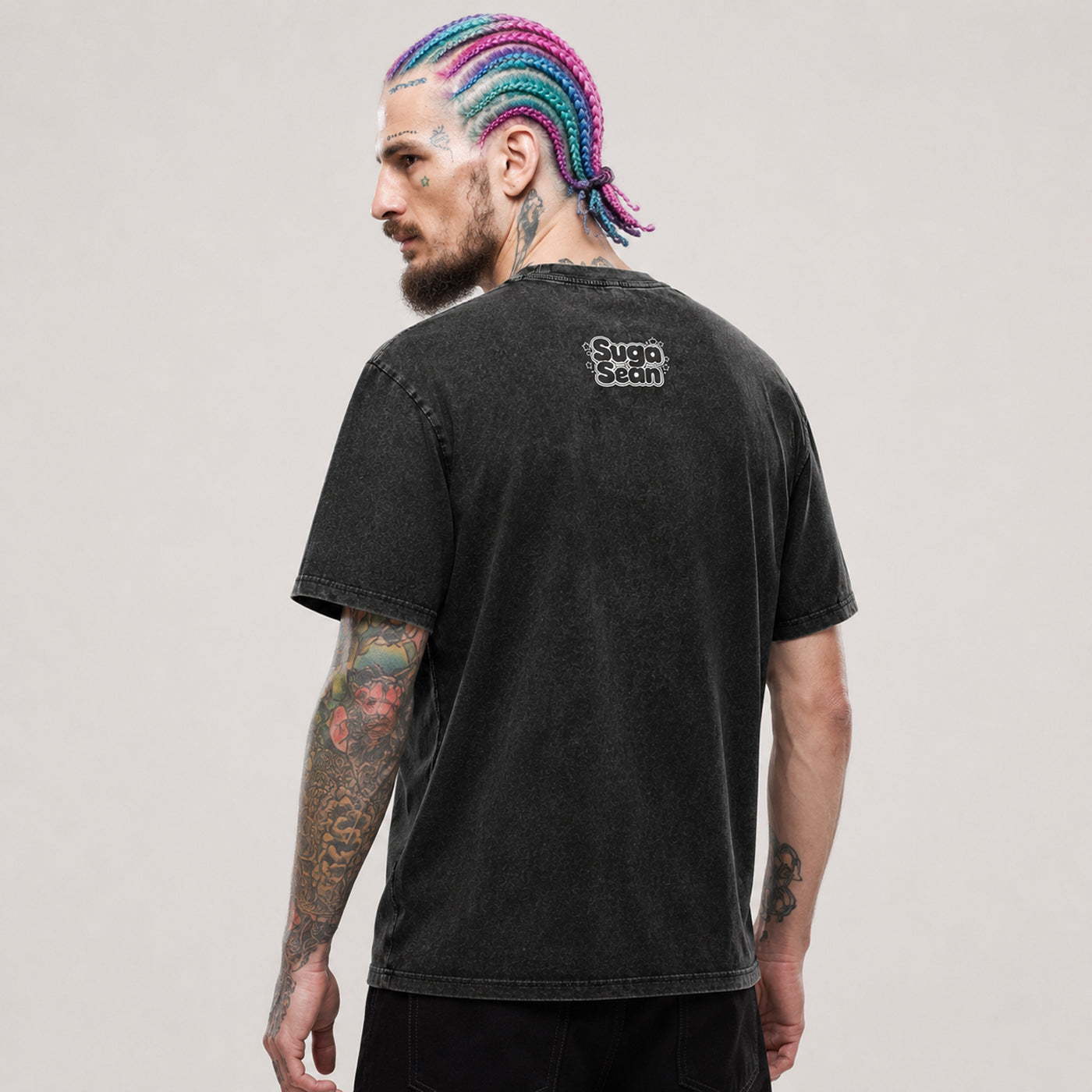 Suga Emogi Snow WashedT-Shirt