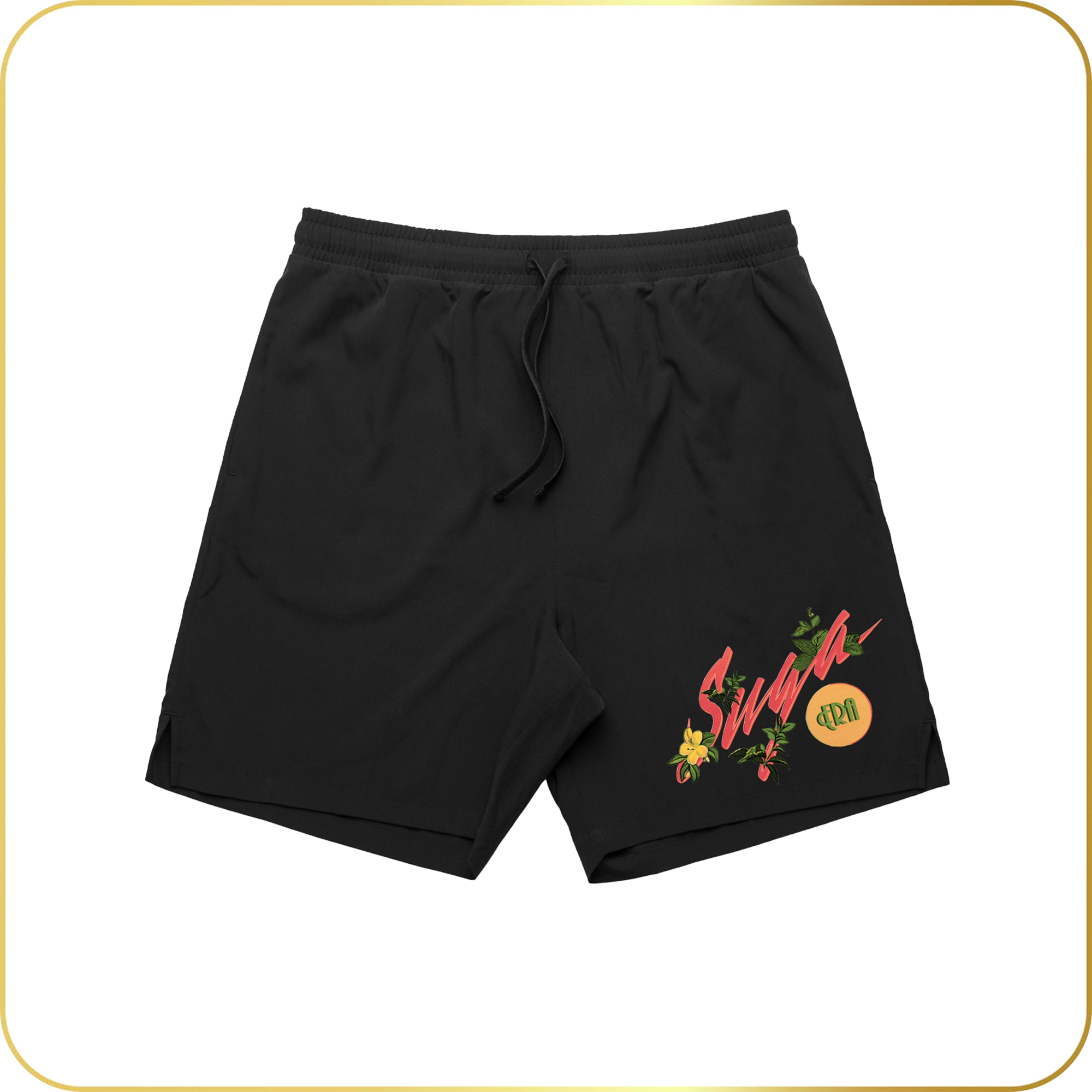 Suga Era Resort Black Shorts