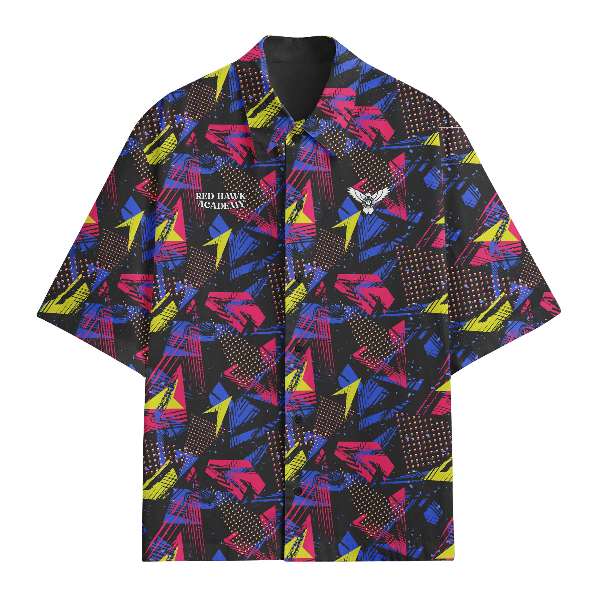 Redhawk Retro Button-Up